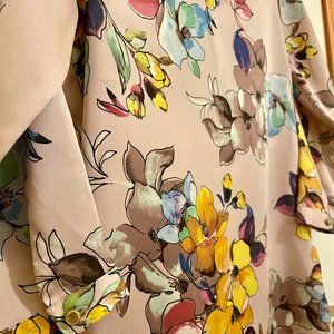 The Limited Watercolor Floral Blouse